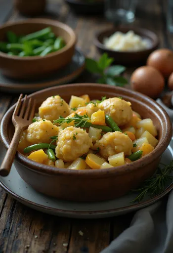 Trouxinhas de massa frita chuchvara douradas