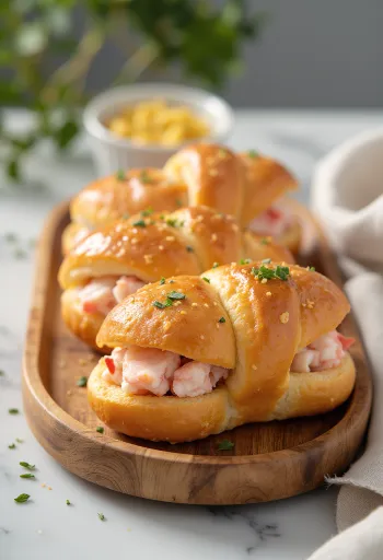 Donut de Lobster Roll servido fresco