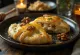 Calzone de gorgonzola dourado