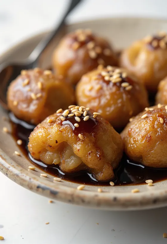 Luqaimat, bolinho doce do oriente médio servido