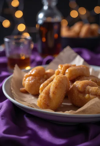 Massa frita Beaver Tails com açúcar e canela