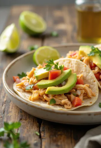 Tacos de Jaiba servidos
