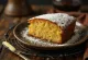 Bolo de manteiga queimada servido em fatias