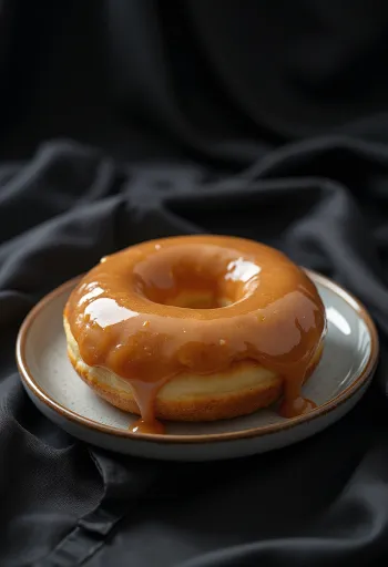 Donut glaceado sabor bourbon