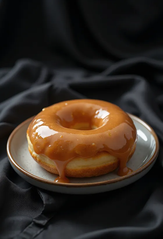 Donut glaceado sabor bourbon