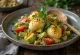 Salada de berinjela com abacate
