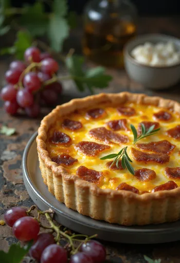 Quiche Lorraine servida