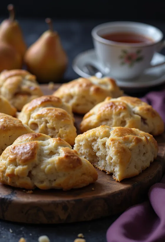 Scone de pera