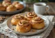 Kanelbulle com avelã recém-assado