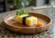 Tamago Sushi, sushi de ovo, ovo fresco sobre o sushi