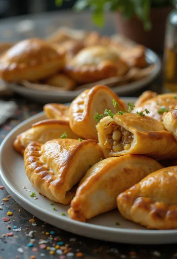 Pão recheado russo pirog recém-assado