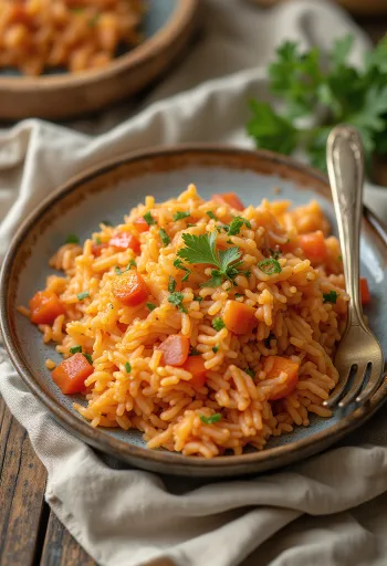 Arroz Apimentado servido