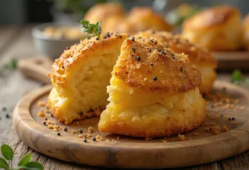 Yorkshire pudding com panko, crocante e dourado