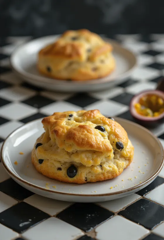 Scone de maracujá