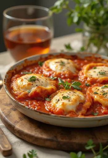 Parmegiana com Molho de Tomate Caseiro