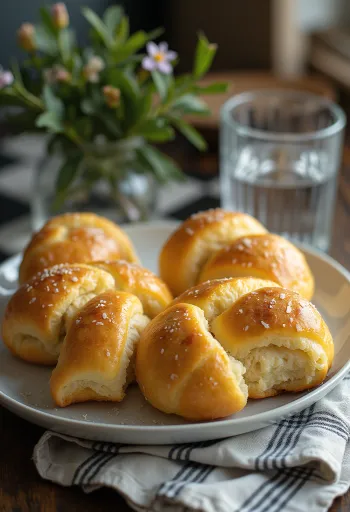 Pão mexicano bolillo recém-assado