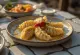 Khinkali picante da Geórgia servido