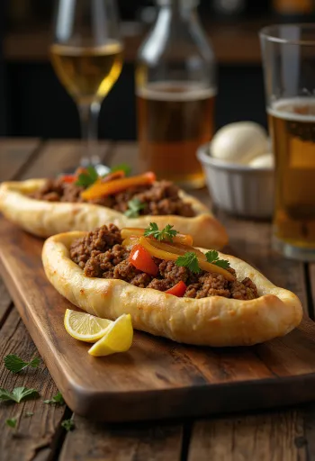 Pide servido na mesa