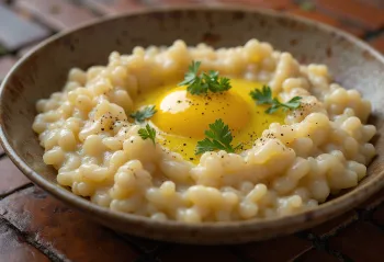 Harees na manteiga, prato rico de frango com arroz e especiarias