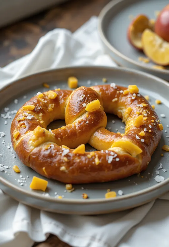Pretzel de manga assado