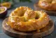 Pretzel de maracujá assado com sementes
